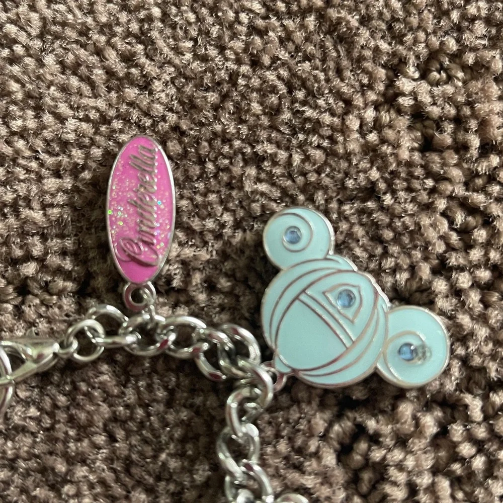 Cinderella silver charm bracelet - Picture 4 of 5